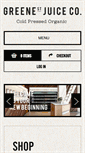 Mobile Screenshot of greenestreetjuice.com